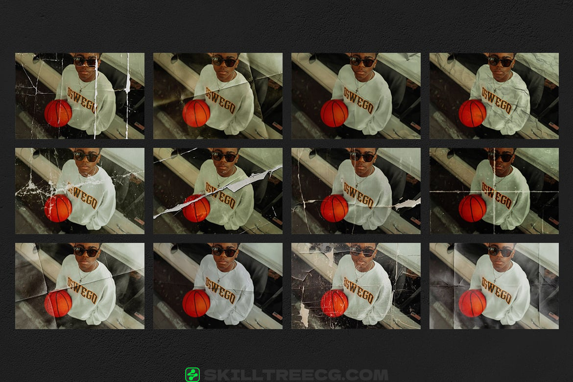 图片[4]-Crumpled Paper Overlays Pack（556885）-技能树
